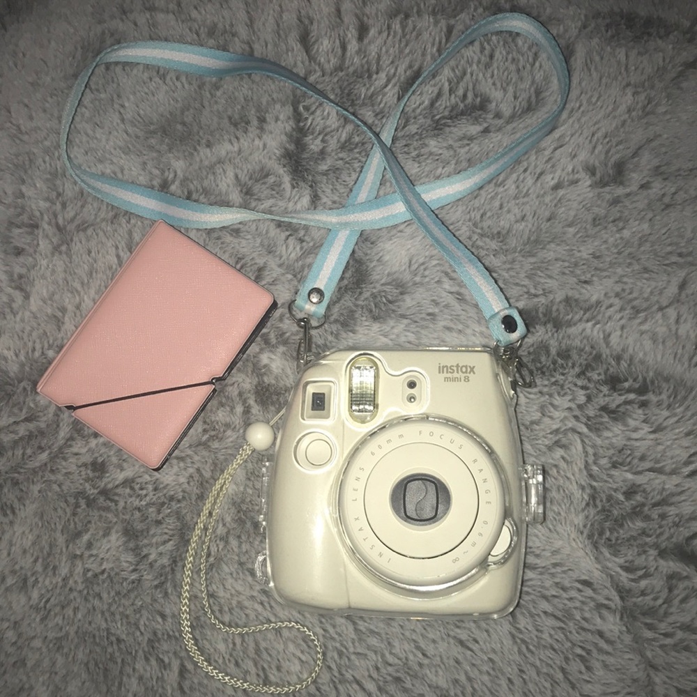 instax mini 8 White Polaroid